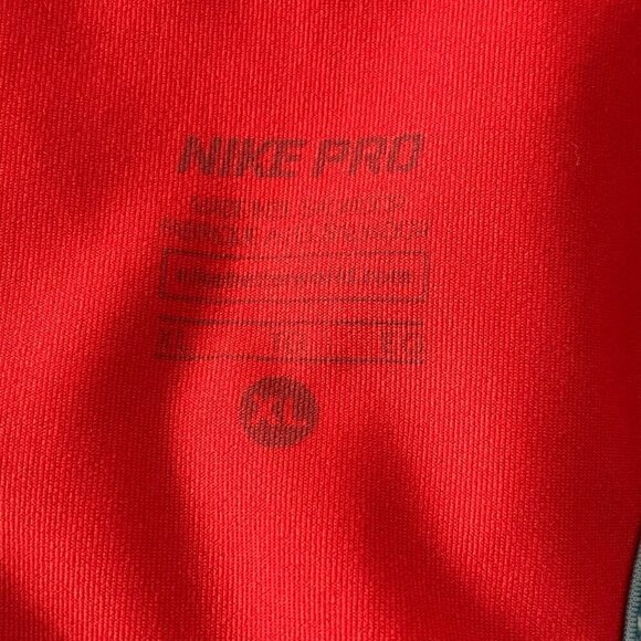 Nike Girls Pro Blue & Red Racerback Logo Tank Top, Sleeveless Girls' Size XL - Picture 7 of 8